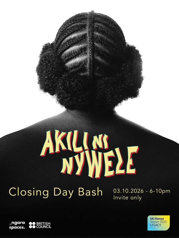Poster for AKILI NI NYWELE CLOSING PARTY