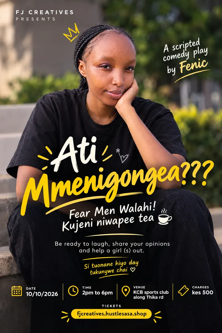 Poster for Ati Mmenigongea????!!