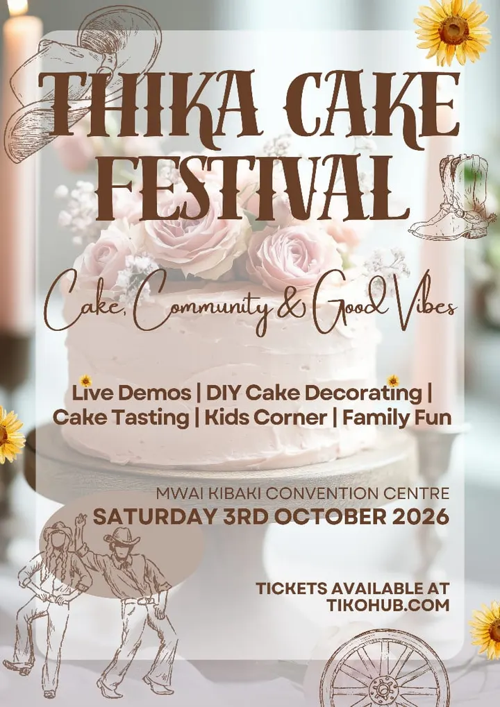 Poster for Thika Cake Festival Edition 2