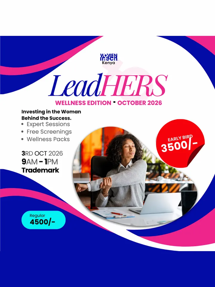 Poster for LeadHERS Wellness Edition