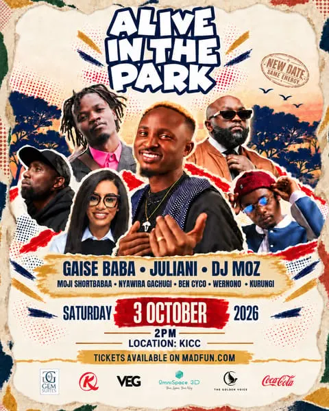 Poster for Alive In The Park – No Turning Back Experience