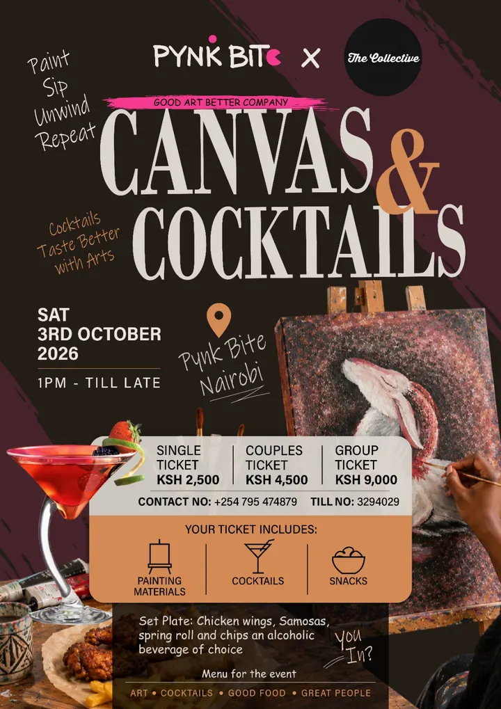 Poster for CANVAS AND COCKTAILS