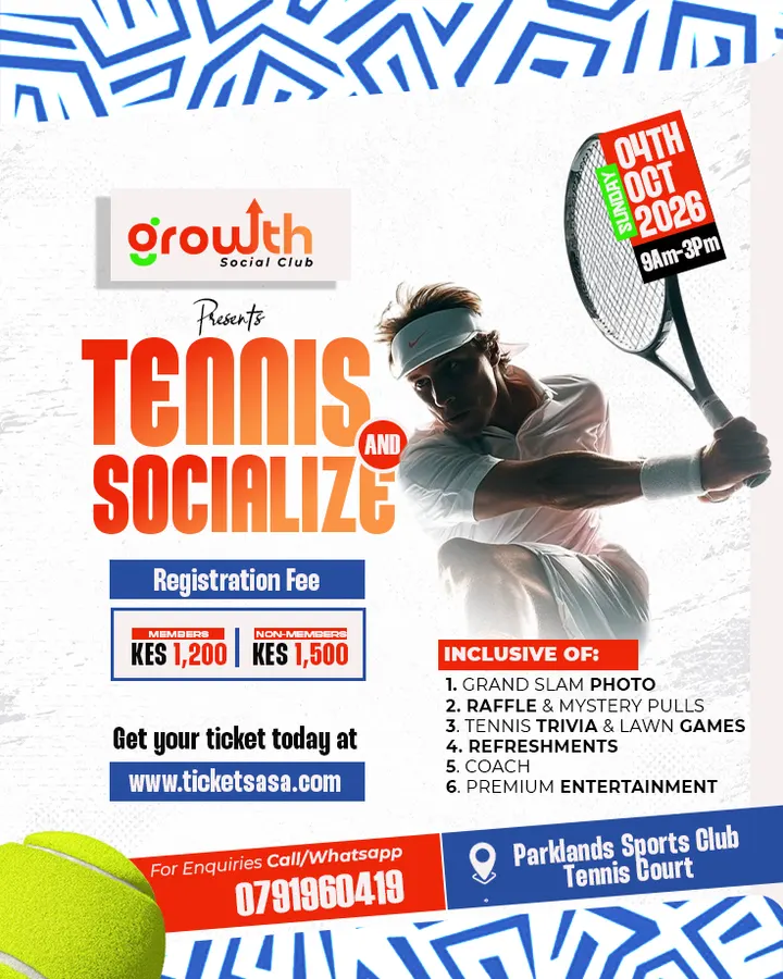Poster for Tennis & Socialize