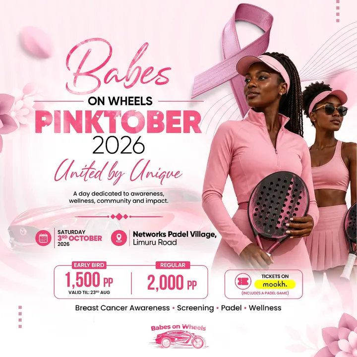 Poster for Babes on Wheels Pinktober
