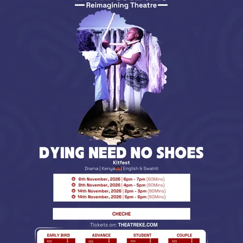 Poster for Dying need no Shoes