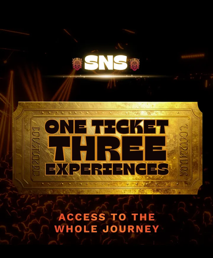 Poster for SNS 1 TICKET 3 EXPERIENCE V2