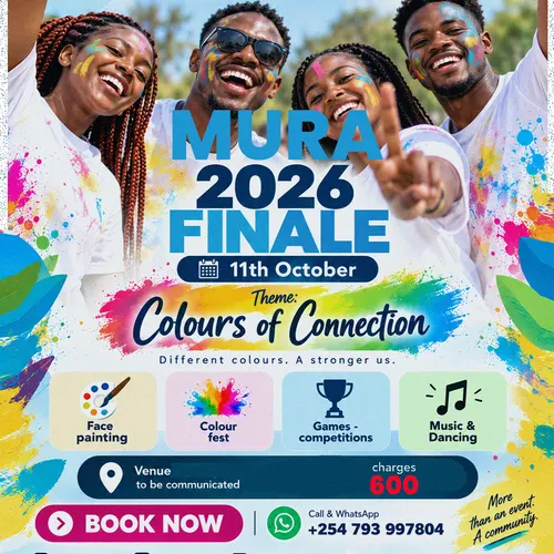Poster for Mura Wellness- Colours of connection