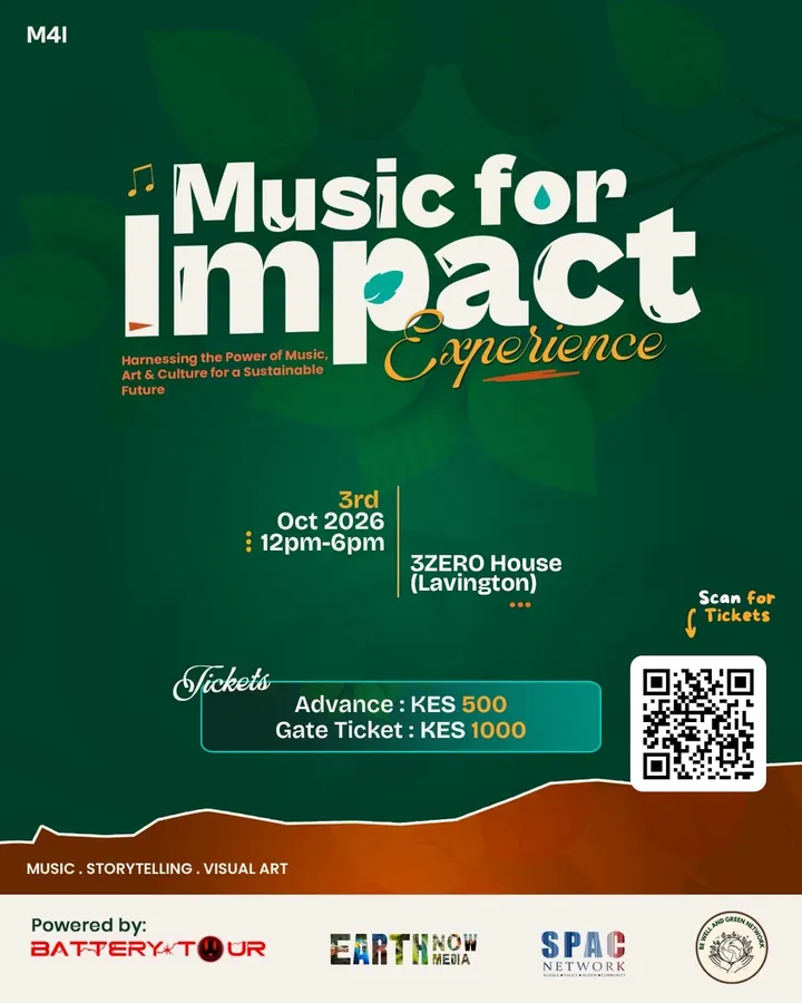 Poster for Music for Impact Experience